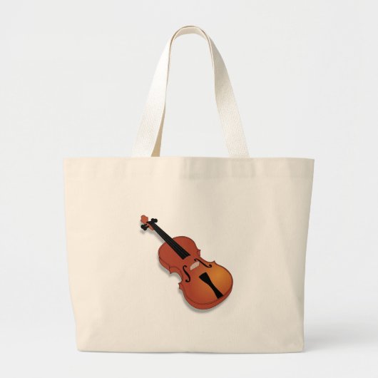 Grand Tote Bag Violon (Devant)