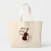 Grand Tote Bag Violoncelle (Devant)