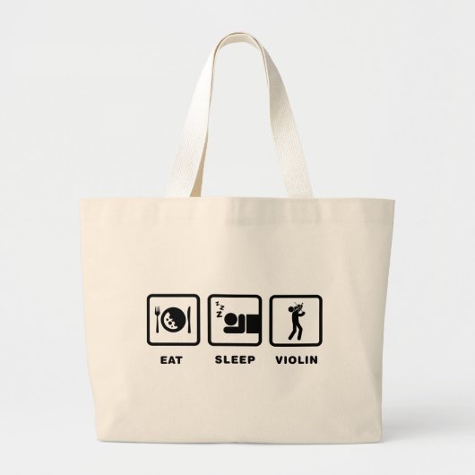 Grand Tote Bag Violoniste (Devant)