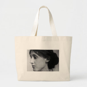 Grand Tote Bag Virginia Woolf "Aimez l'automne" Cadeaux de citati