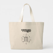 Grand Tote Bag virgo zodiac (Dos)
