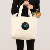 Grand Tote Bag "Vision innovante de l'IA" (Devant (produit))