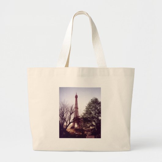 Grand Tote Bag Visite Eiffel de La (Devant)