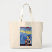 Grand Tote Bag Visiter Java (Devant)