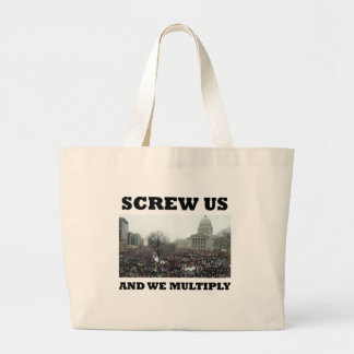 Grand Tote Bag Vissez-nous et nous nous multiplions