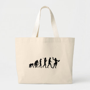 Grand Tote Bag Vitesse de action d'arts du spectacle de théâtre