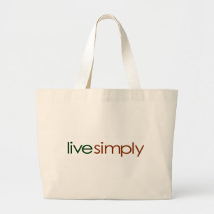Grand Tote Bag Vivez simplement