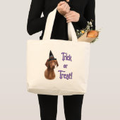 Grand Tote Bag Vizsla Trick (Devant (produit))