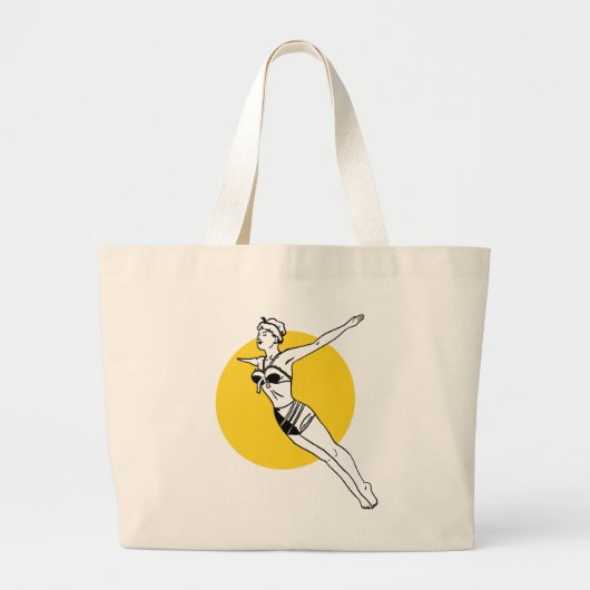 Grand Tote Bag Vol gratuit (Devant)