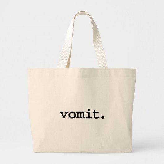 Grand Tote Bag vomi (Devant)