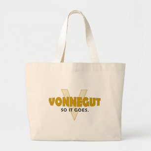 Grand Tote Bag Vonnegut ainsi lui disparaît