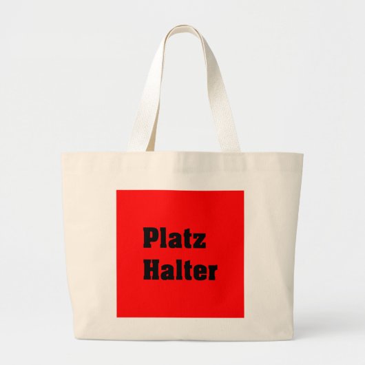 Grand Tote Bag Vorlage (Devant)