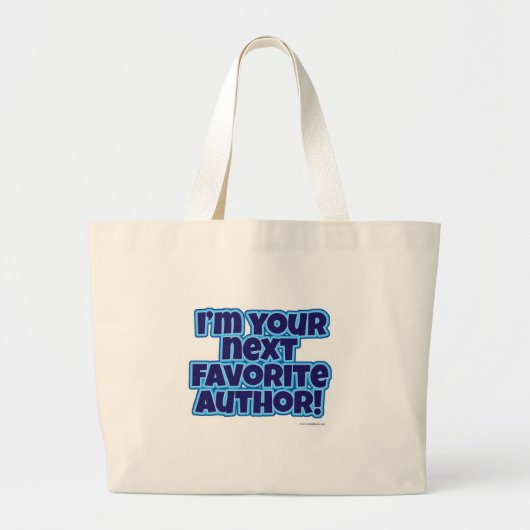 Grand Tote Bag Votre prochain auteur favori (Devant)