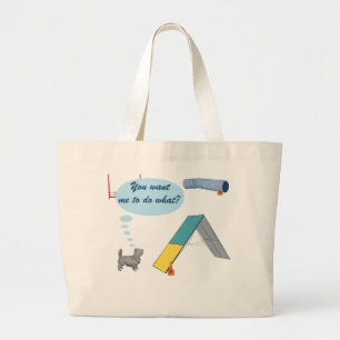 Grand Tote Bag Vous me voulez à ce qui ?