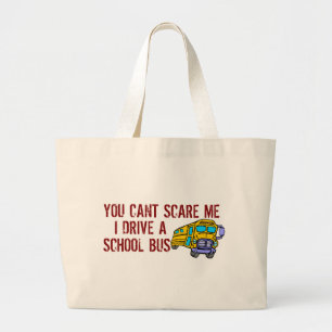Grand Tote Bag Vous ne pouvez pas m'effrayer…