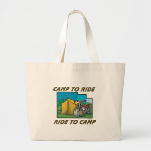 Grand Tote Bag Voyage au camp