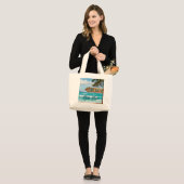 Grand Tote Bag VOYAGE FILLES ! Mexique Fun (Devant (modèle))