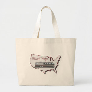 Grand Tote Bag Voyage par la route classique des Etats-Unis de