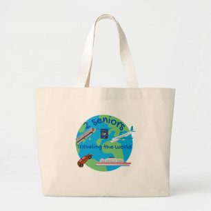 Grand Tote Bag Voyager dans le monde