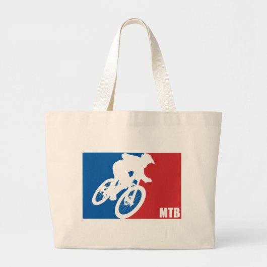 Grand Tote Bag VTT étoile (Devant)