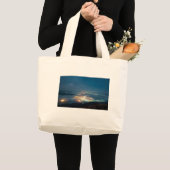Grand Tote Bag Vue Nocturne Mer Nocturne Des Nuages Japon Kumamot (Devant (produit))