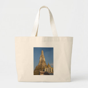 Grand Tote Bag Wat Arun temple à Bangkok Thaïlande