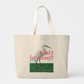 Grand Tote Bag “What's for dinner?” (Dos)
