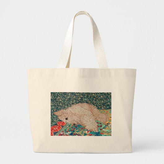 Grand Tote Bag Wheaten Terrier (Devant)