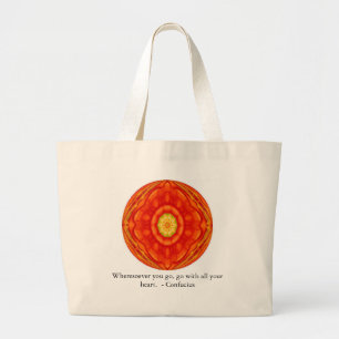 Grand Tote Bag Wheresoever vous allez, allez de pair avec tout