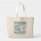 Grand Tote Bag Whimsical Fresque Hors Du Marché Fête des mariées  (Dos)