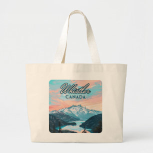 Grand Tote Bag Whistler Canada Colombie-Britannique Station de sk