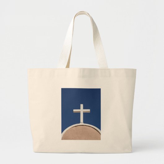 Grand Tote Bag White Cross of Taos (Devant)