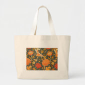 Grand Tote Bag William Morris Cray Fond d'écran Motif (Devant)