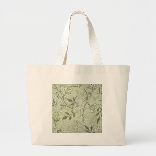 Grand Tote Bag William Morris Jasmine Botanique (Devant)