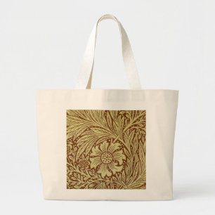 Grand Tote Bag William Morris Marigold Motif de fleurs antiques