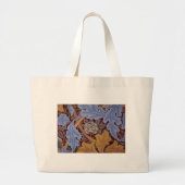 Grand Tote Bag William Morris St James Acanthus Fond d'écran (Devant)