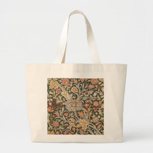 Grand Tote Bag William Morris Trent Garden Fleur Classique Botani