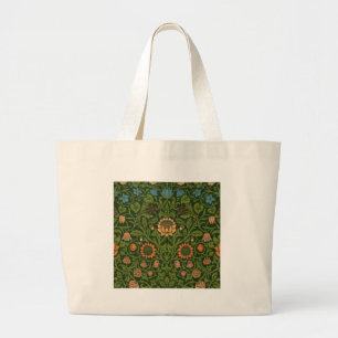 Grand Tote Bag William Morris Violet et Columbine Art Rug