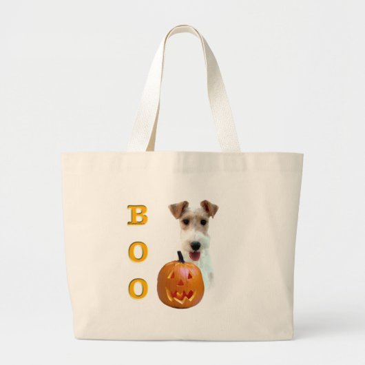 Grand Tote Bag Wire Fox Terrier Boo (Devant)