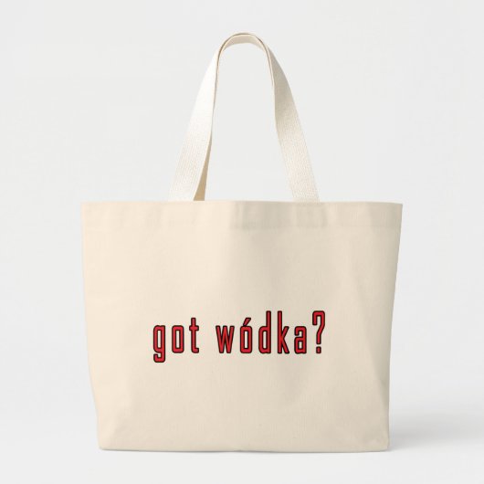 Grand Tote Bag wodka ? (Devant)