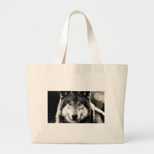 Grand Tote Bag Wolf Eyes