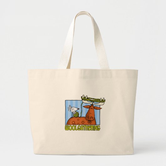 Grand Tote Bag woolgathering (Devant)