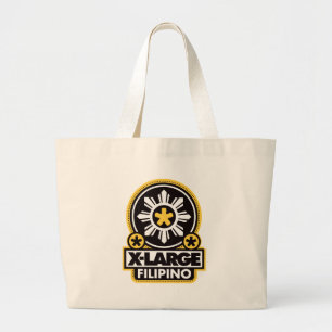 Grand Tote Bag X-Grand Philippin - noir