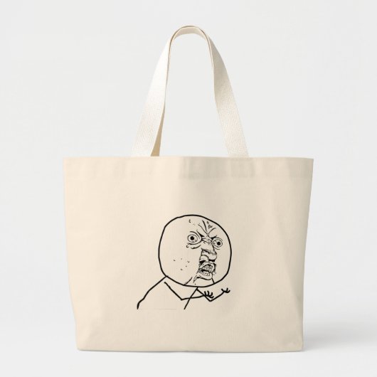 GRAND TOTE BAG Y U NON ? ? (Devant)