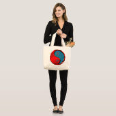 Grand Tote Bag Year of the Water Tiger (Devant (modèle))