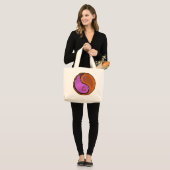 Grand Tote Bag Year of the Wood Rooster (Devant (modèle))