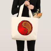 Grand Tote Bag Year of the Wood Tiger (Devant (produit))