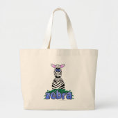 GRAND TOTE BAG ZEBRA (Devant)