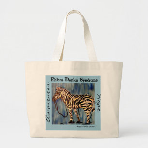 Grand Tote Bag Zèbre Fourre-tout d'ESPOIR d'EDS