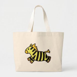 Grand Tote Bag Zèbre mignon
